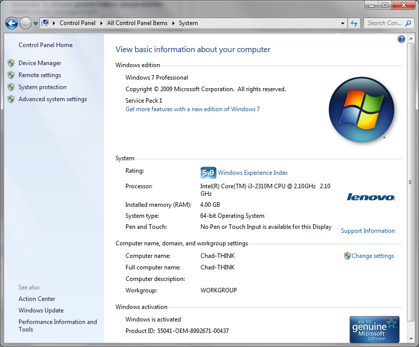 Windows 7 Professional 64 Bit Sp1 Download